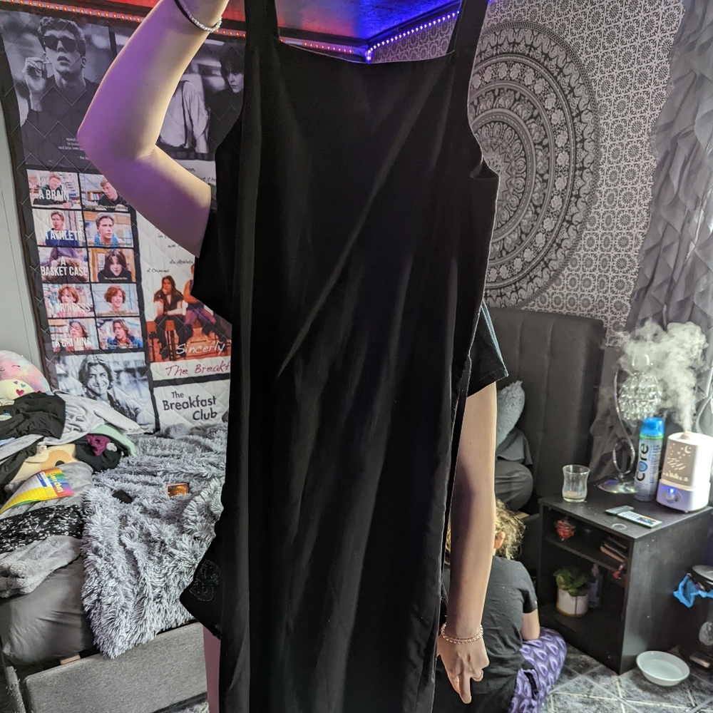 Eddie Bauer classic pin stripped dress